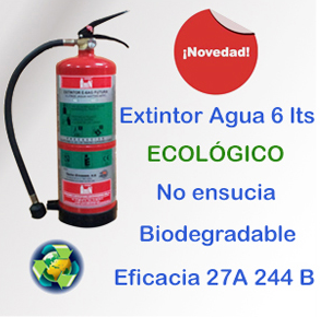Extintores hídricos en Madrid