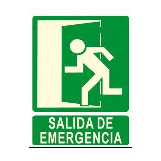 Señalización de emergencia en Madrid